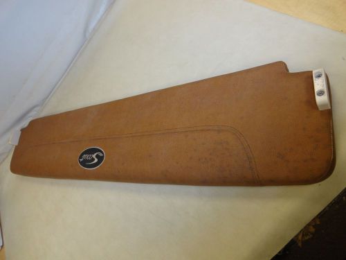 Scout boat cushion cayenne / black 53 3/4" x 4 1/4" marine boat