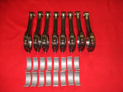 Panki connecting rods 6.200 long,1.850 crank journal ,new set of rod bearings,