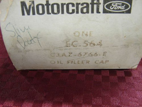 Nos vintage ford motorcraft chrome oil filler cap mustang fairlane torino bronco