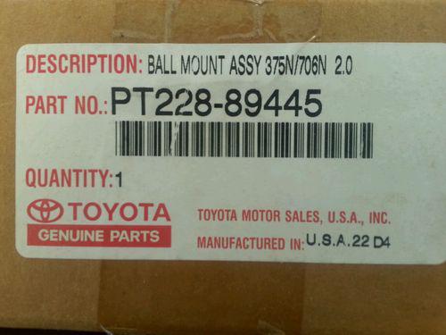 Toyota lexus ball mount assembly pt228-89445 oem
