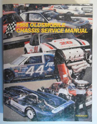 1988 oldsmobile toronado chassis service workshop manual 1988 general motors