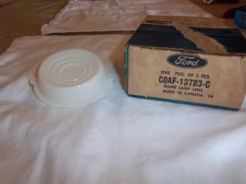 Ford  nos mustang falcon fairlane cougar galaxie dome lamp lense