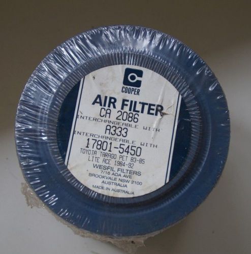 Cooper air filter