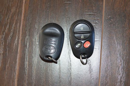 Toyota remote entry key oem fob 1470a-1t fcc id-gq43vt20t 4 button