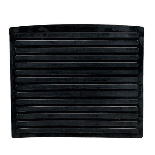 Ranger z black 13 1/2 x 11 5/8 rubber boat non skid flooring mat / pad 8306648