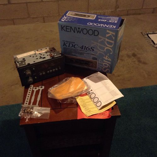 Kenwood kdc-416s cd receiver with box