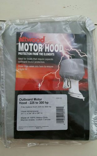 Outboard motor cover fits engines 225 to 300hp 23-10510 attwood motor cover new