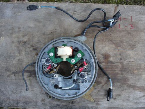 Evinrude 25 hp outboard engine stator plate 1973