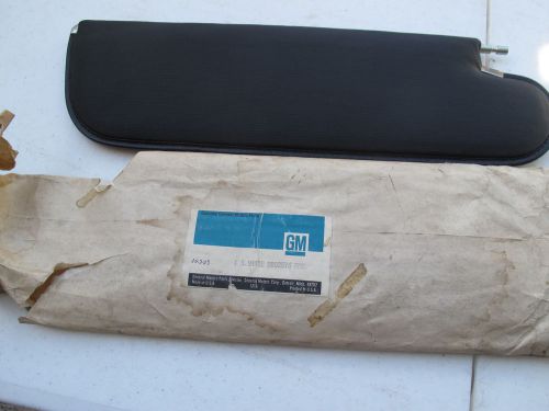 1970 chevrolet  nomad greelbriar station wagon black nos sun shade visor 8802576
