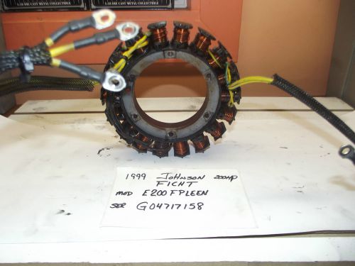Stator 585999 johnson evinrude 200hp outboard 1999 ficht omc e200fpleen