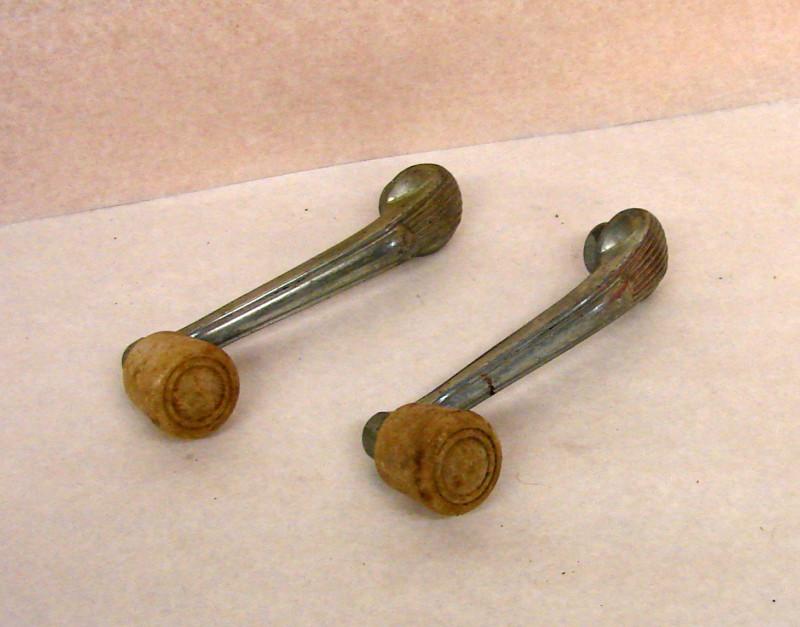Old art deco window cranks
