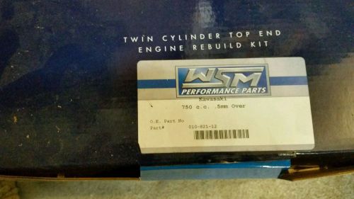 750 sx wsm small pine 0.50 over or 78.50 piston kit new