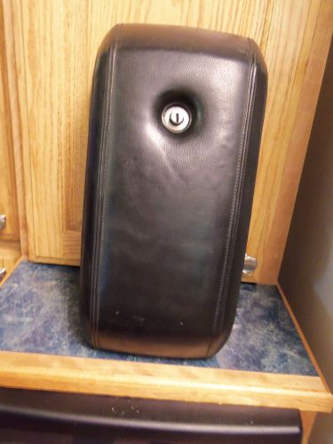 1968,1969 ford thunderbird centercconsole arm rest black