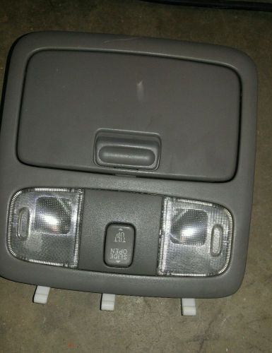 03-09 toyota 4runner overhead dome light sunroof switch &amp; homelink oem d