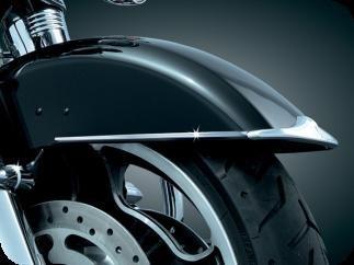 Kuryakyn front fender side trim fits 98-09 harley-davidson fltr road glide