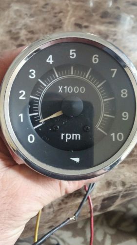 Vintage snowmobile tachometer