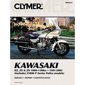 Clymer repair/service manual &#039;81-84 kawasaki kz/zx/zn 1000-1100 (m451-3)
