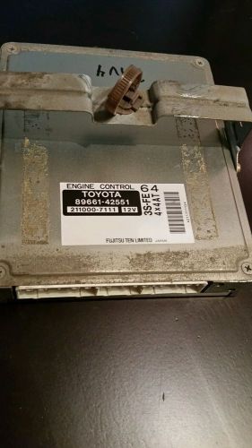 01 02 03 toyota rav4 ecu ecm engine computer control module 4x4 (89661-42551)