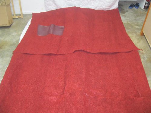 62 63 64 65 b body molded carpet red dodge plymouth belvedere fury 2 door auto