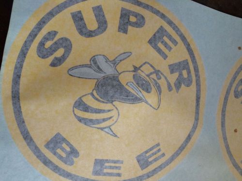 Bumblebee boats &#034;super bee&#034; decal - free shipping