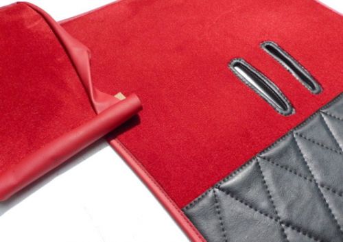 Ex stock:  fiat 2300 s coupe full interior carpet set medium red