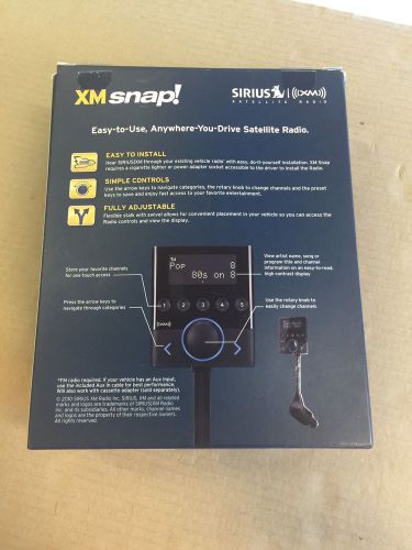 Sirius xm snap in-vehicle radio - model x5n1v1 - requires subscription
