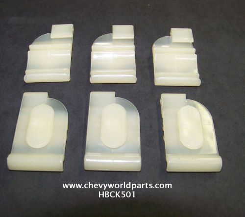 Chevelle nova  impala monte carlo oer headliner bow clip set 6 pieces