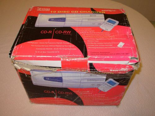 Xtreme sound 10 disc cd changer wms6100rw