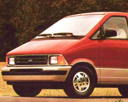 1990 ford aerostar wagon brochure -aerostar xl-aerostar xlt-aerostar eddie bauer