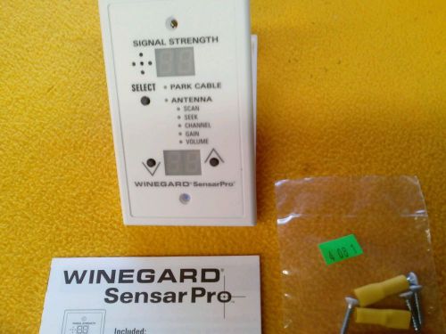 Winegard rfl-342 sensarpro white tv signal strength meter