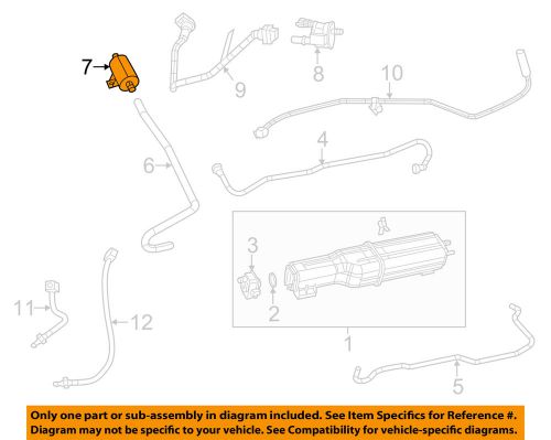 Ram chrysler oem 2014 1500 5.7l-v8-emission filter 68192068ac
