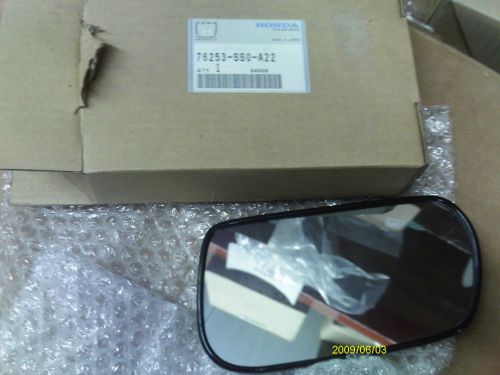 1992 1993 1994 1995 honda prelude new honda oem left (drivers) side mirror glass