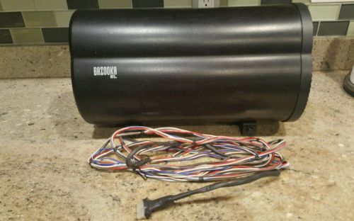 Amplified bazooka tube sub woofer 8 inch el series- works great