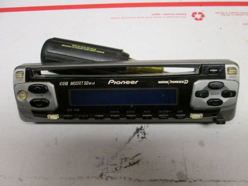 Pioneer stereo face plate for cd radio-faceplate-only deh-1500 (tested &amp; good)