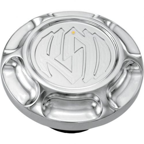 Fuel gauge cap without led fuel gauge vintage chrome rsd 0212-2012-ch