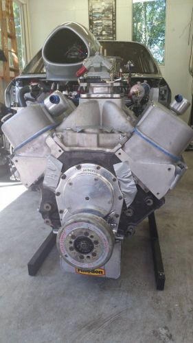 Bbc race engine, drag race engine, aluminum heads, hot rod, rat rod