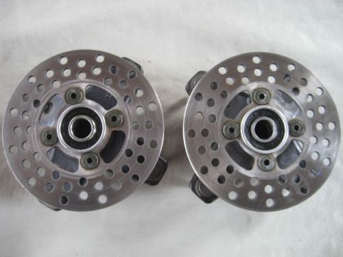 Yamaha raptor 660 front wheel hub with rotor