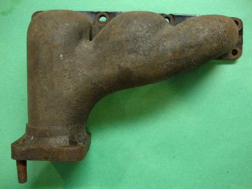 2218 jaguar 6 cylinder xke rear exhaust manifold