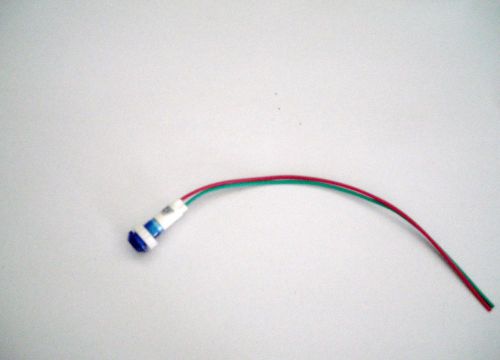 New bbt brand 12 volt waterproof blue led panel indicator light.