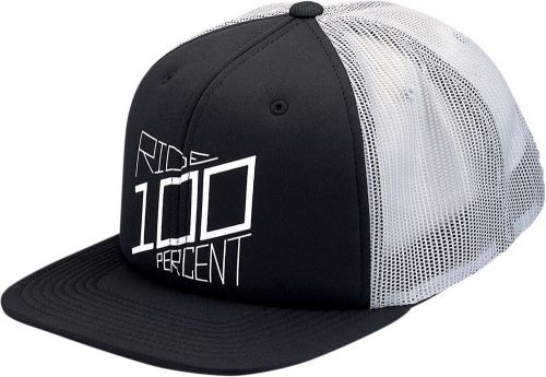 100% trucklife snap back hat black 20027-001-01