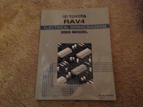 Toyota rav4  electrical wiring diagram book 2003