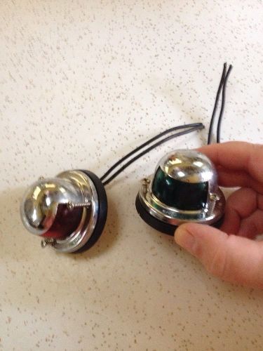 Perko red green navigation side lights port starboard a-16