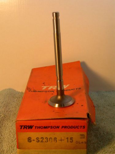 Vintage thompson trw s2306 +15 valves (4) ford marcury falcon comet 60-64