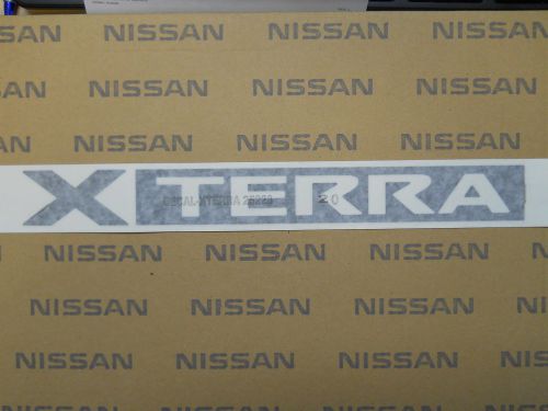 New genuine oem nissan 2005-2010 xterra roof rack decal emblem