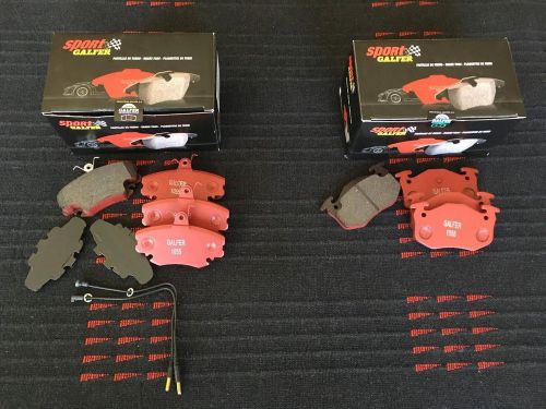 Renault 5 gt turbo / r11 turbo ph. 2, galfer 1055 sport full set brake pads.