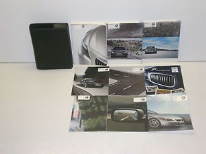 2008 bmw 650i owners manual set with case