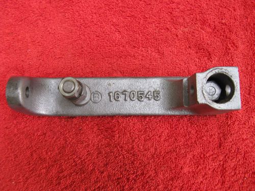 1956 1957 chrysler imperial generator mounting bracket w ac # 1670545  rare part