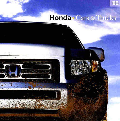 2005 honda brochure-hybrid-s2000-element-ridgeline