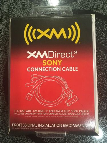 New audiovox xmdirect2 sony connection cable for xm ready sony radios cnpson1