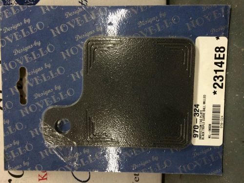 Novello triple curve ball mill inspection plate - nil-ins-3b